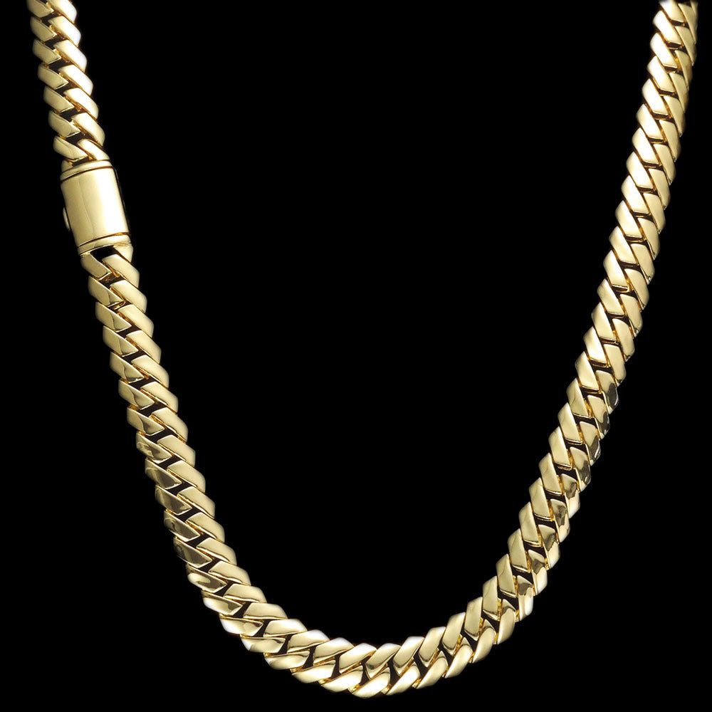 12mm miami cuban link chain