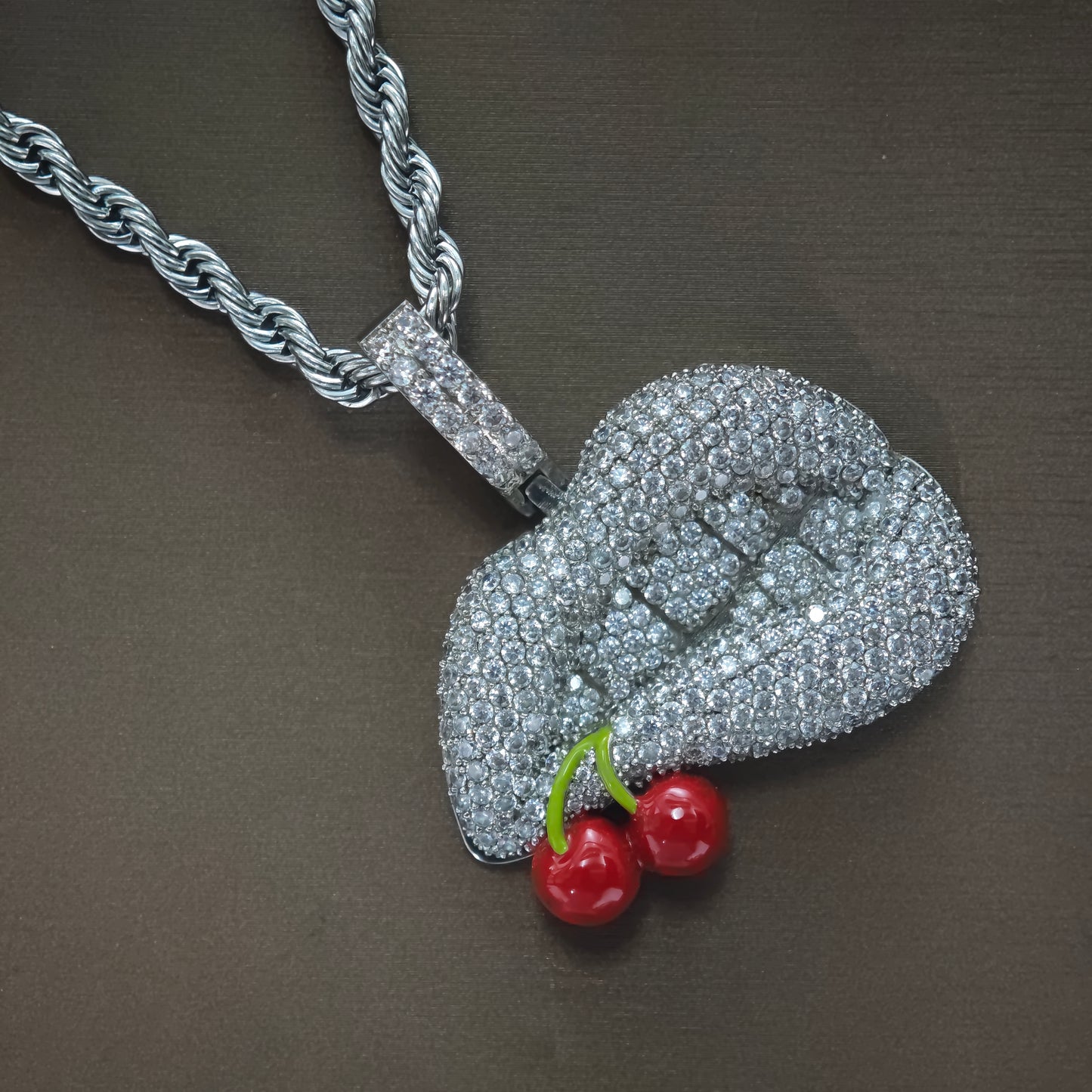 Cherry Lips Pendant