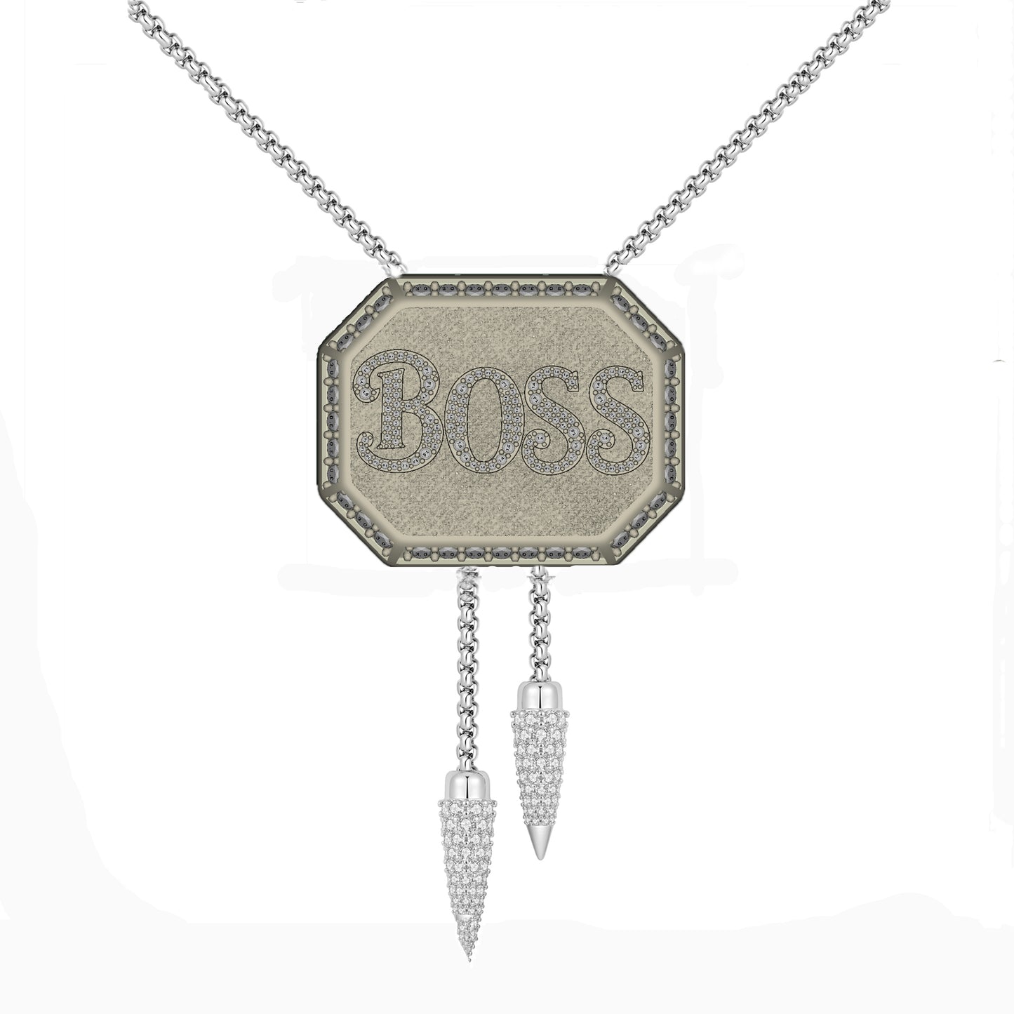 Custom Name Bolo Tie Necklace