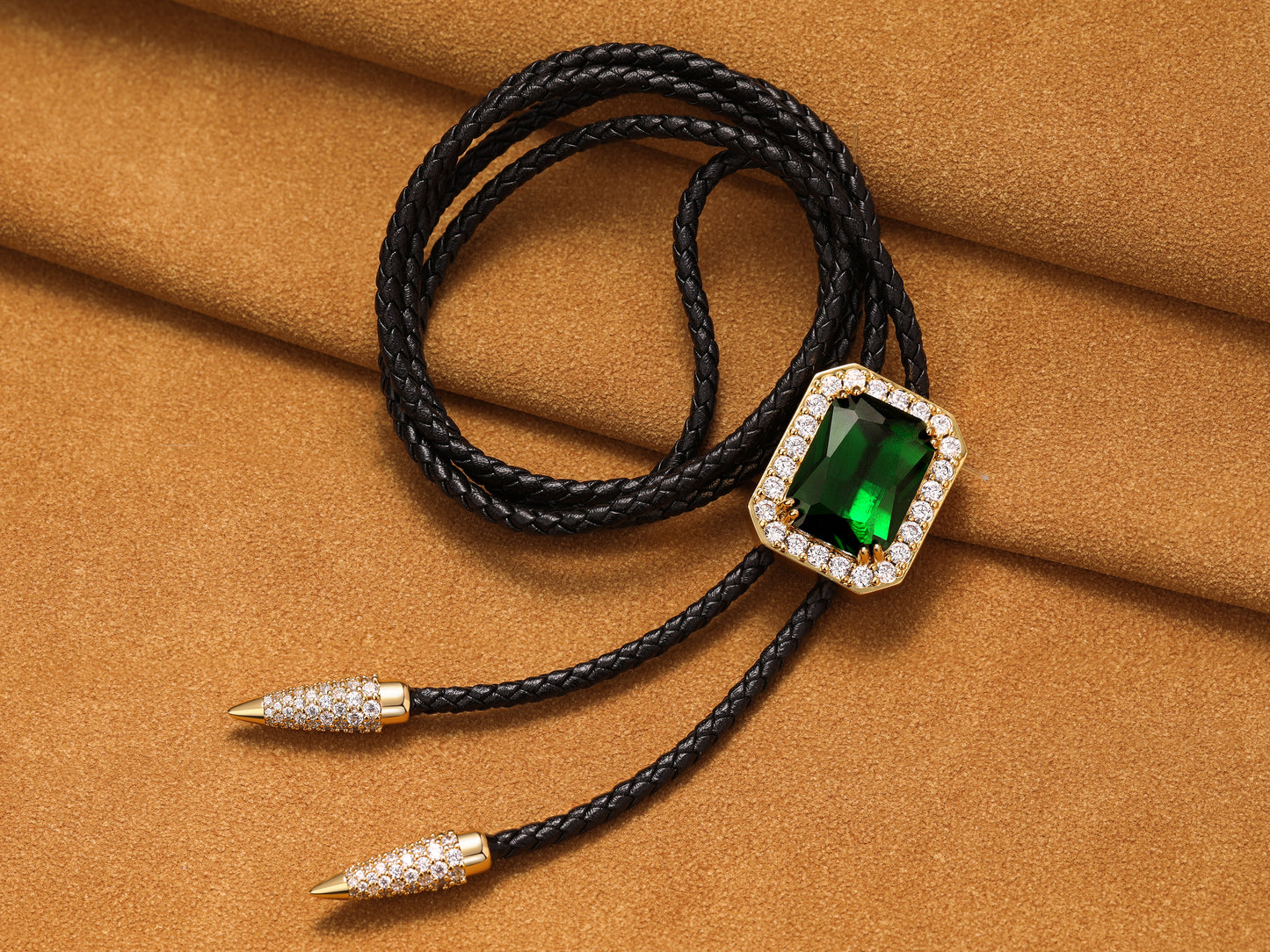 Adjustable Western Bolo Tie Necklace