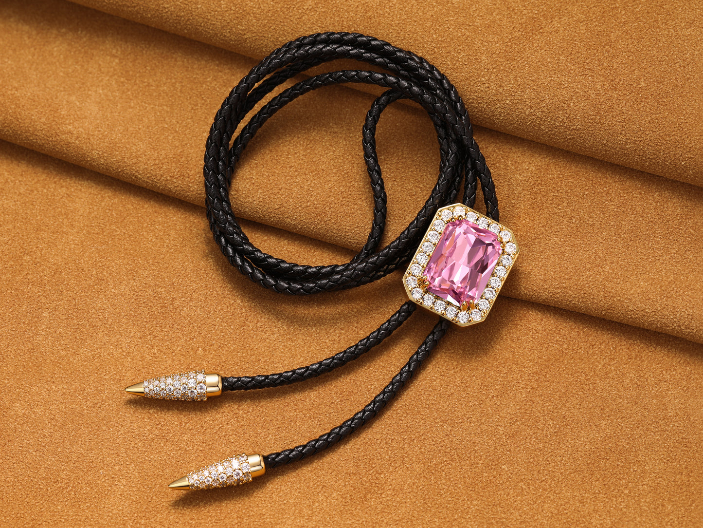 Adjustable Western Bolo Tie Necklace