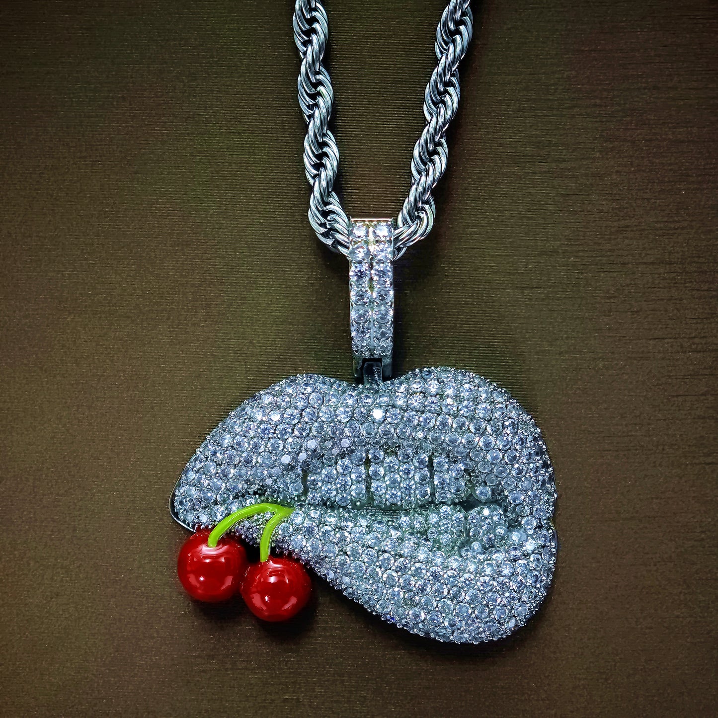 Cherry Lips Pendant