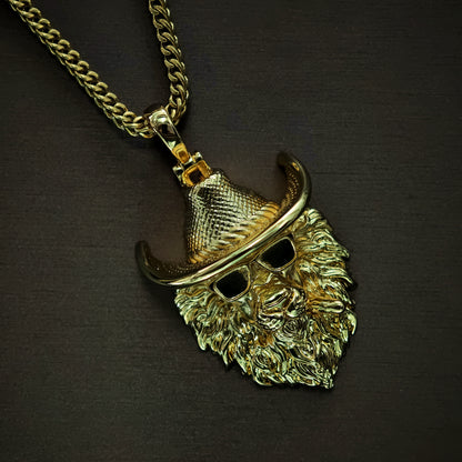 Cool Cowboy Lion Pendant