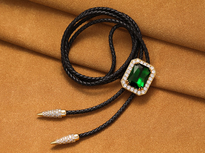 Adjustable Western Bolo Tie Necklace