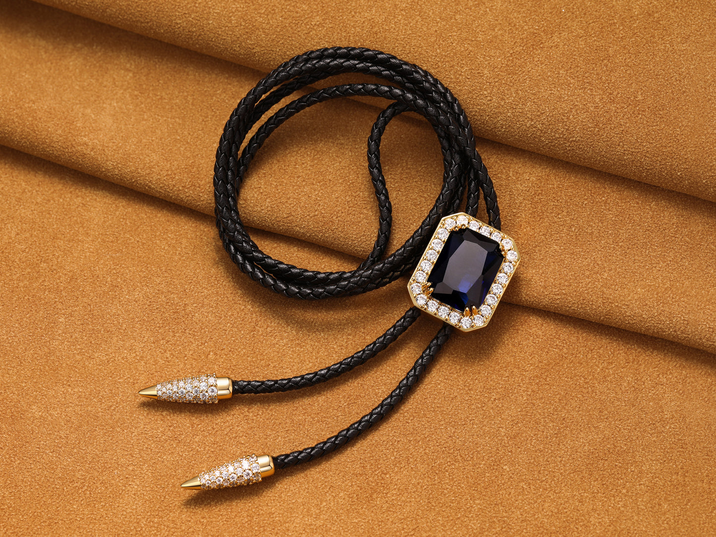 Adjustable Western Bolo Tie Necklace